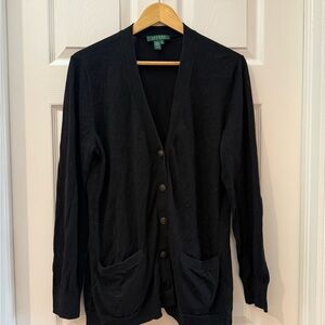 Ralph Lauren Black Knit Sweater